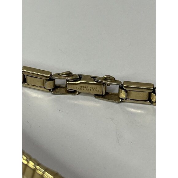 Vintage Caravelle Ladies Manual Wind Watch Working Gold Tone Made In Hong Kong - Picture 13 of 13